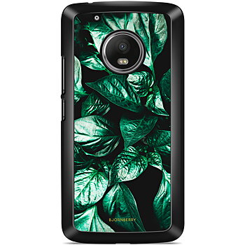 Motorola/Lenovo Moto G5 Case - Green Leaves