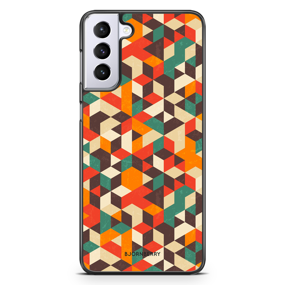 Samsung Galaxy S21 Plus Case - Retro Geometric
