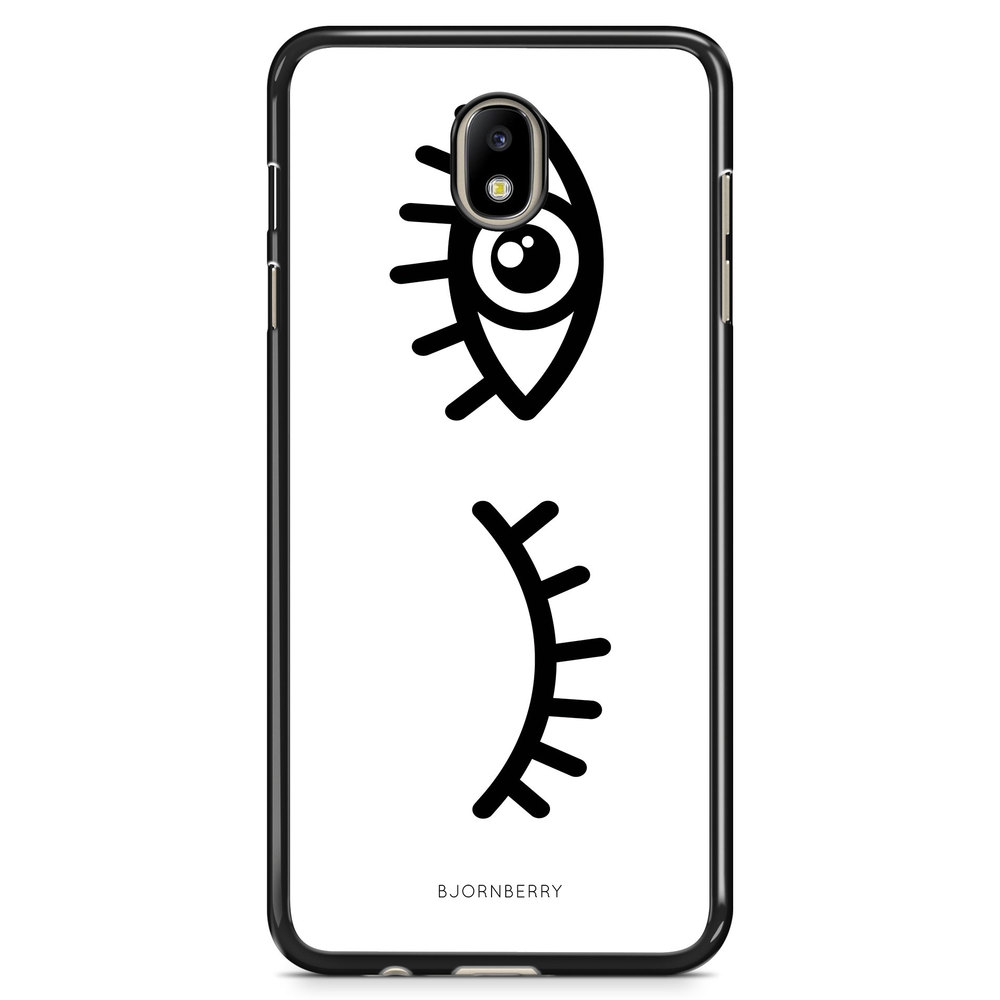 Samsung Galaxy J7 (2017) Case - Black Eyes