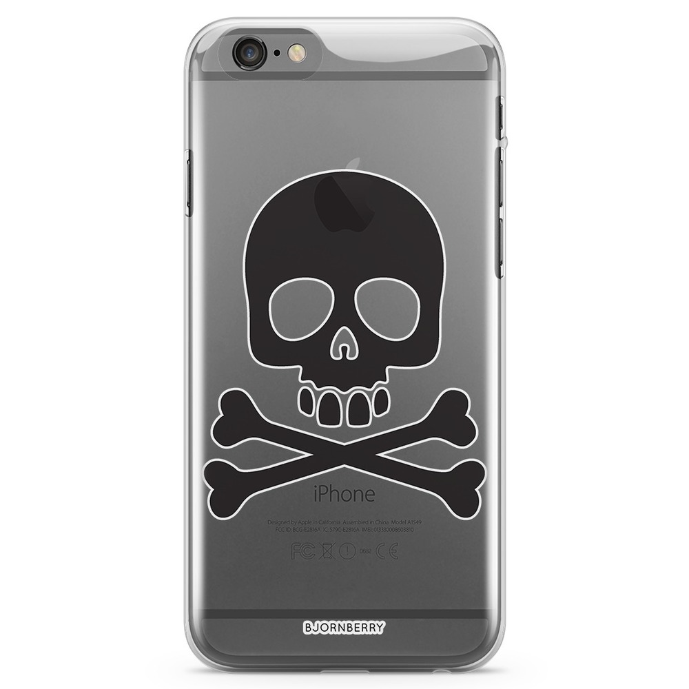 iPhone 6 Plus/6s Plus TPU Case - Skull