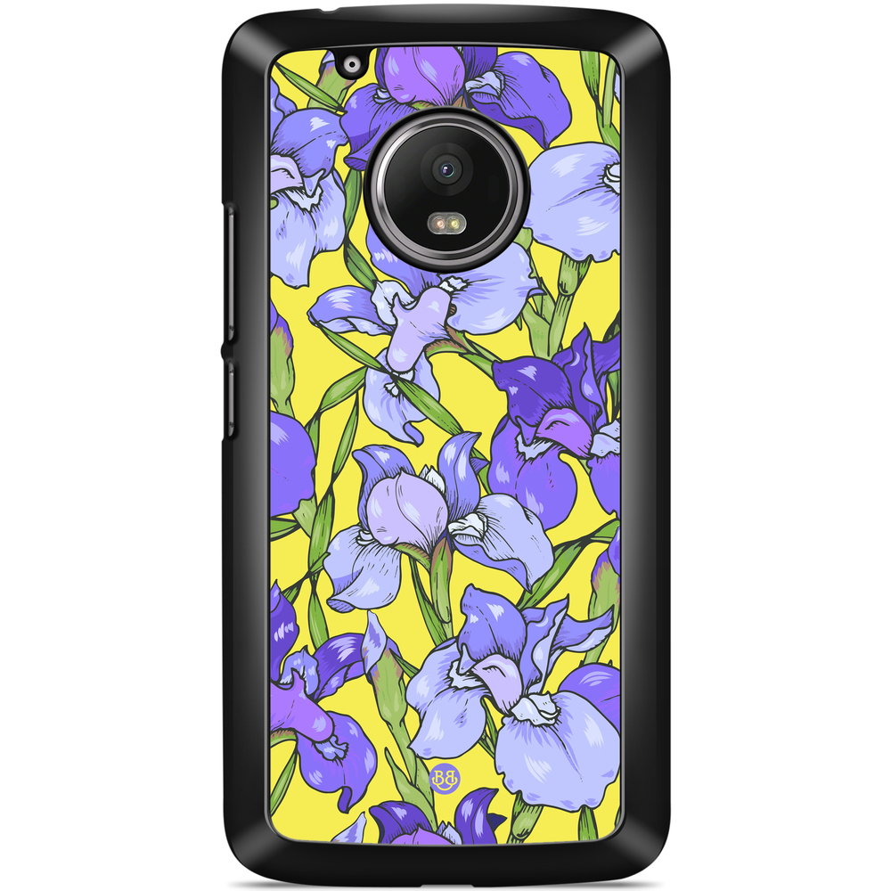 Moto G5 Plus Case - Iris Flowers