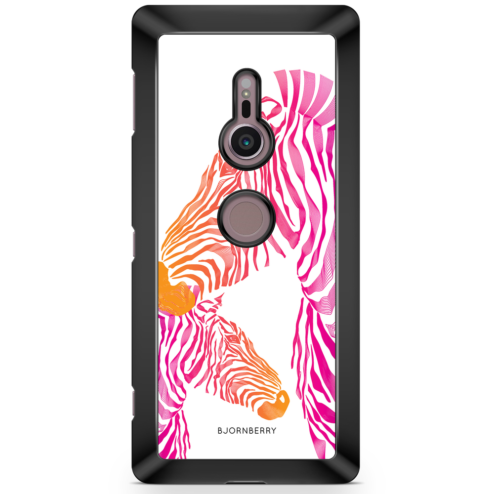 Sony Xperia XZ2 Case  - Pink Zebras