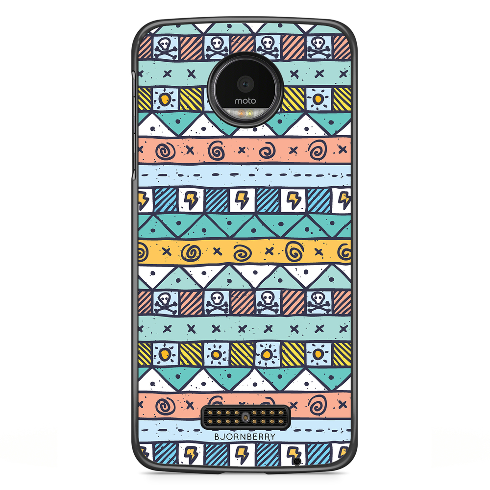 Motorola Moto Z Case - Cute Pattern