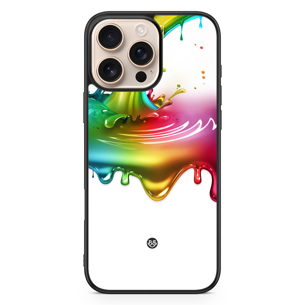 iPhone 16 Pro Max Case - Rainbow Splash
