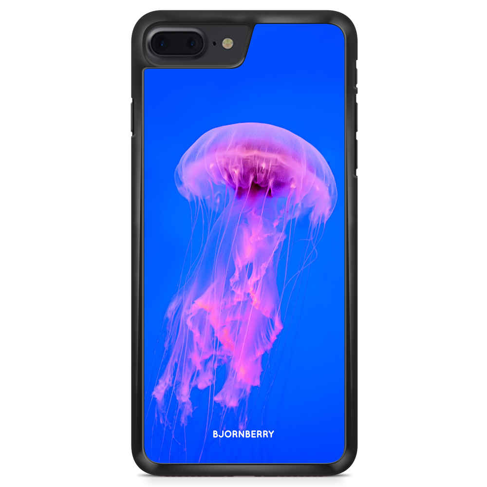 iPhone 8 Plus Case - Pink Jellyfish