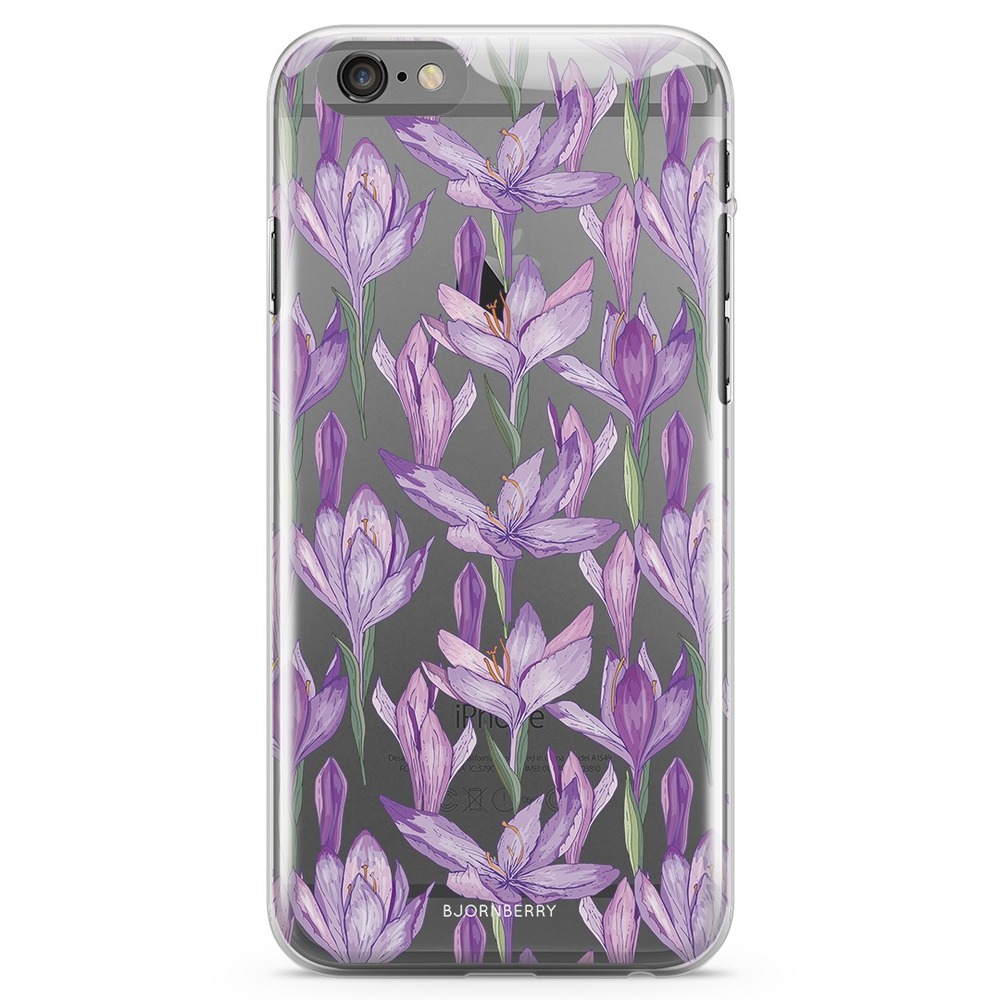 iPhone 6 Plus/6s Plus TPU Case - Crocuses
