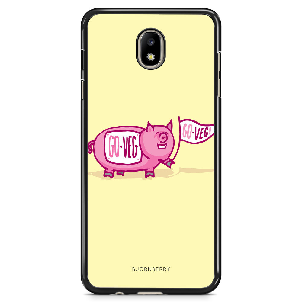 Samsung Galaxy J7 (2017) Case - Pink Pig
