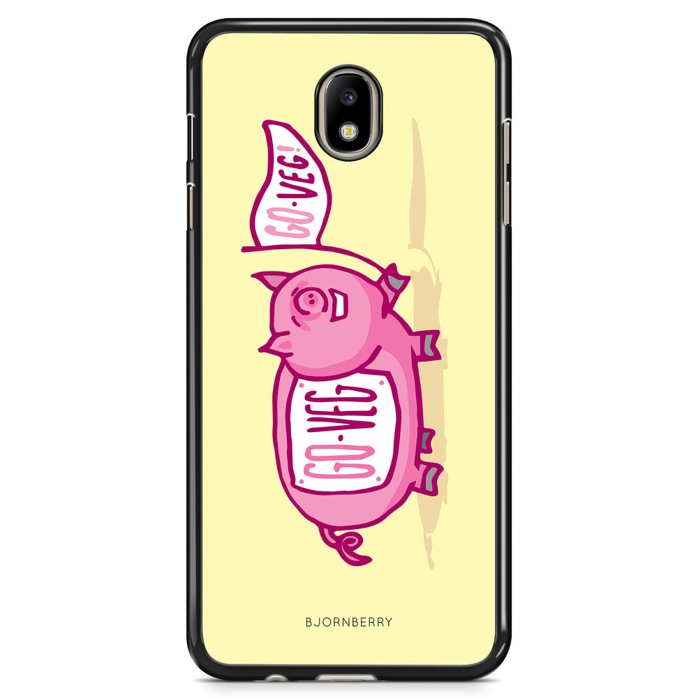 Samsung Galaxy J7 (2017) Case - Pink Pig