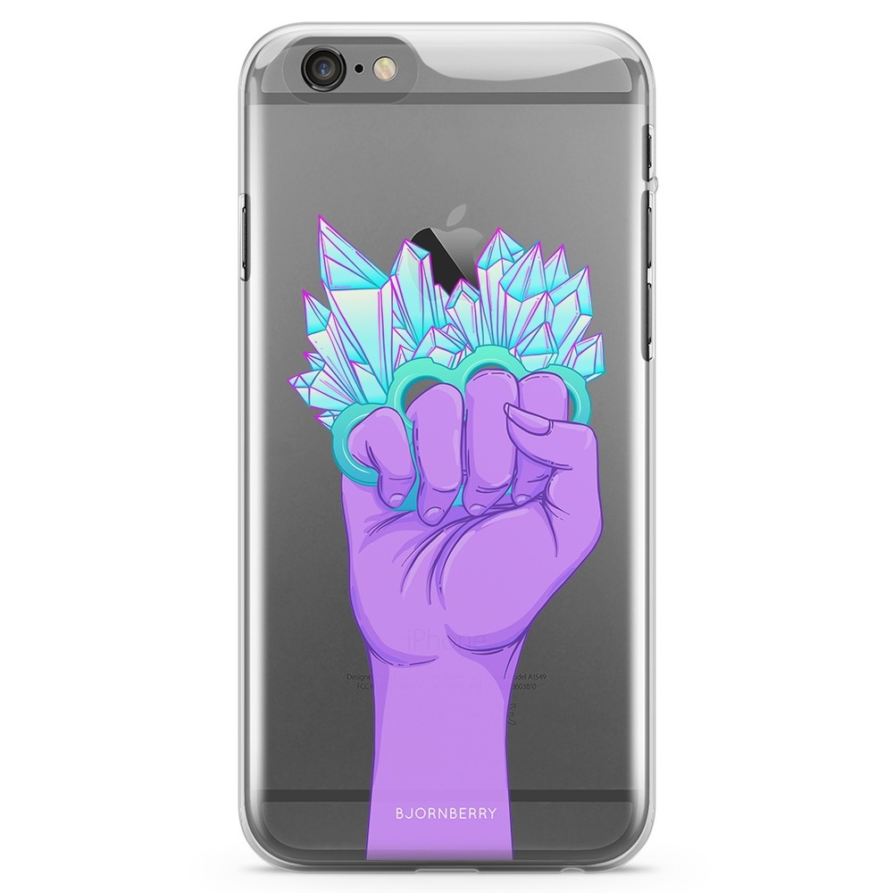 iPhone 6 Plus/6s Plus TPU Case - Crystal Knuckles