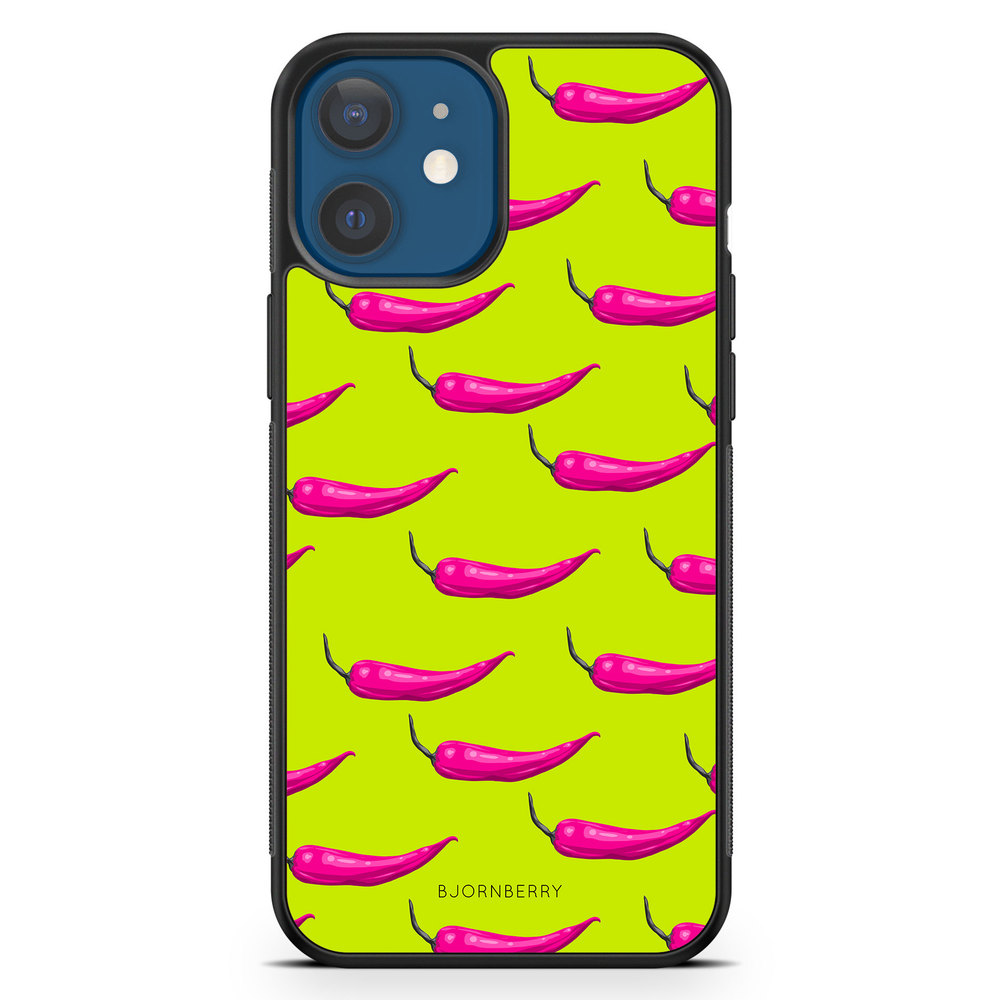 iPhone 12 Case - Chilli Pattern
