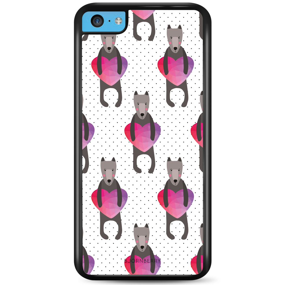 iPhone 5C Case - Romantic Dogs