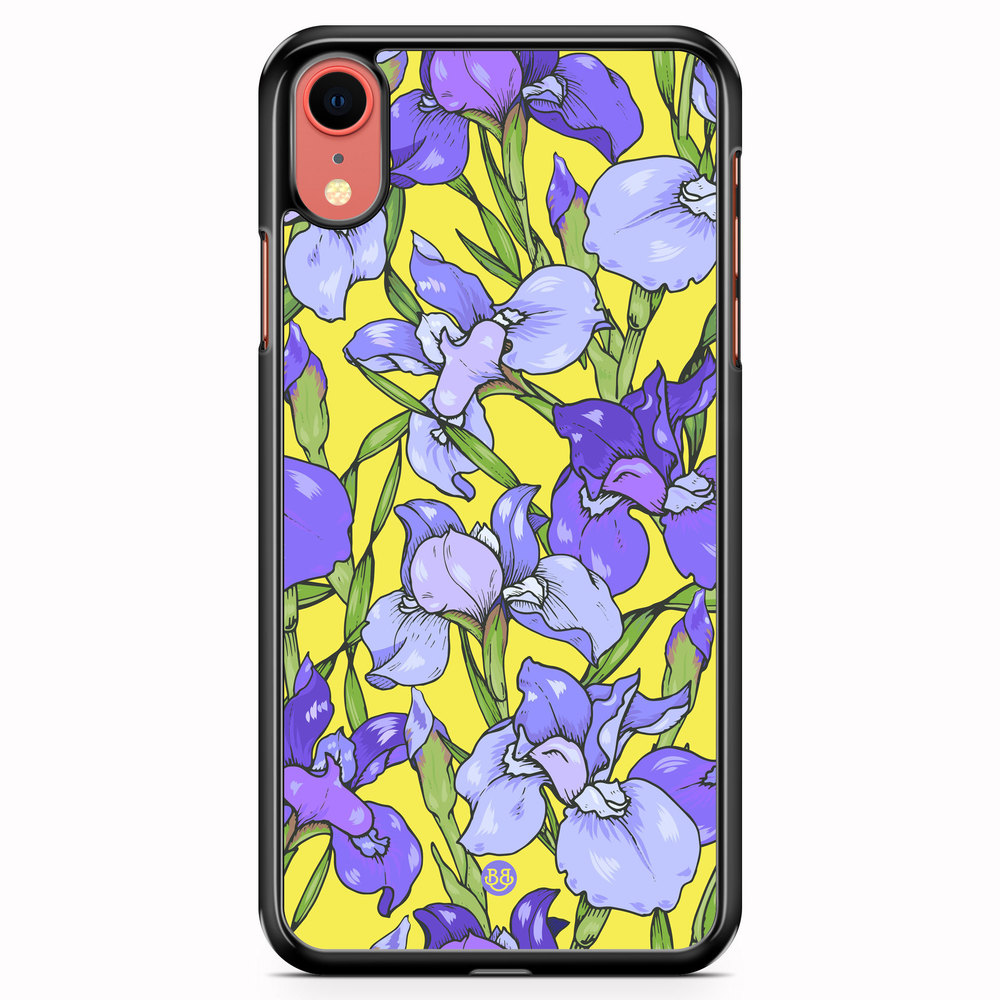 iPhone XR Case - Iris Flowers