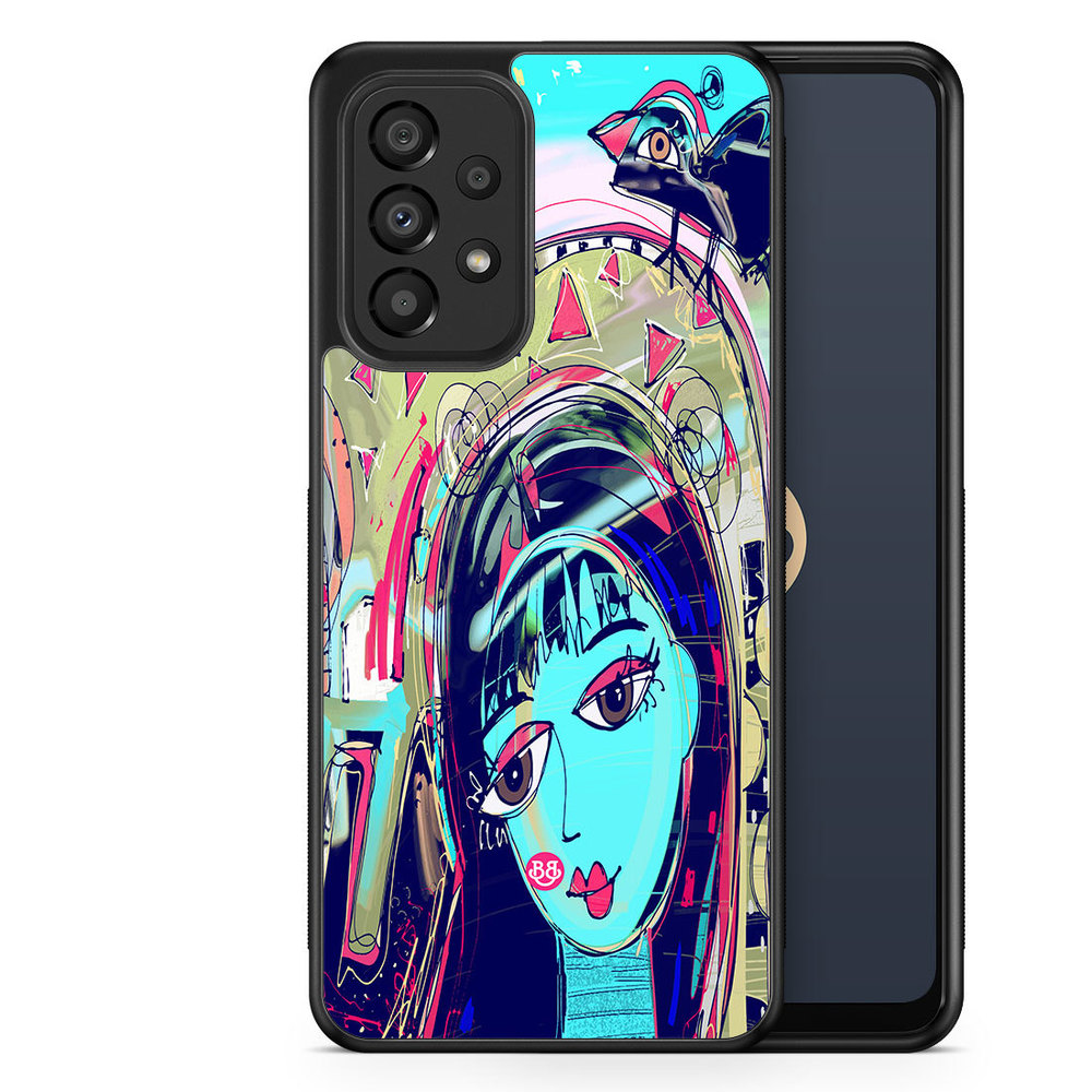 Samsung Galaxy A33 5G Case - Abstract Cat