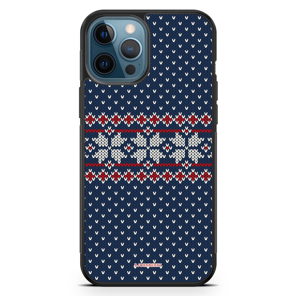 iPhone 12 Pro Case - Knitted Xmas