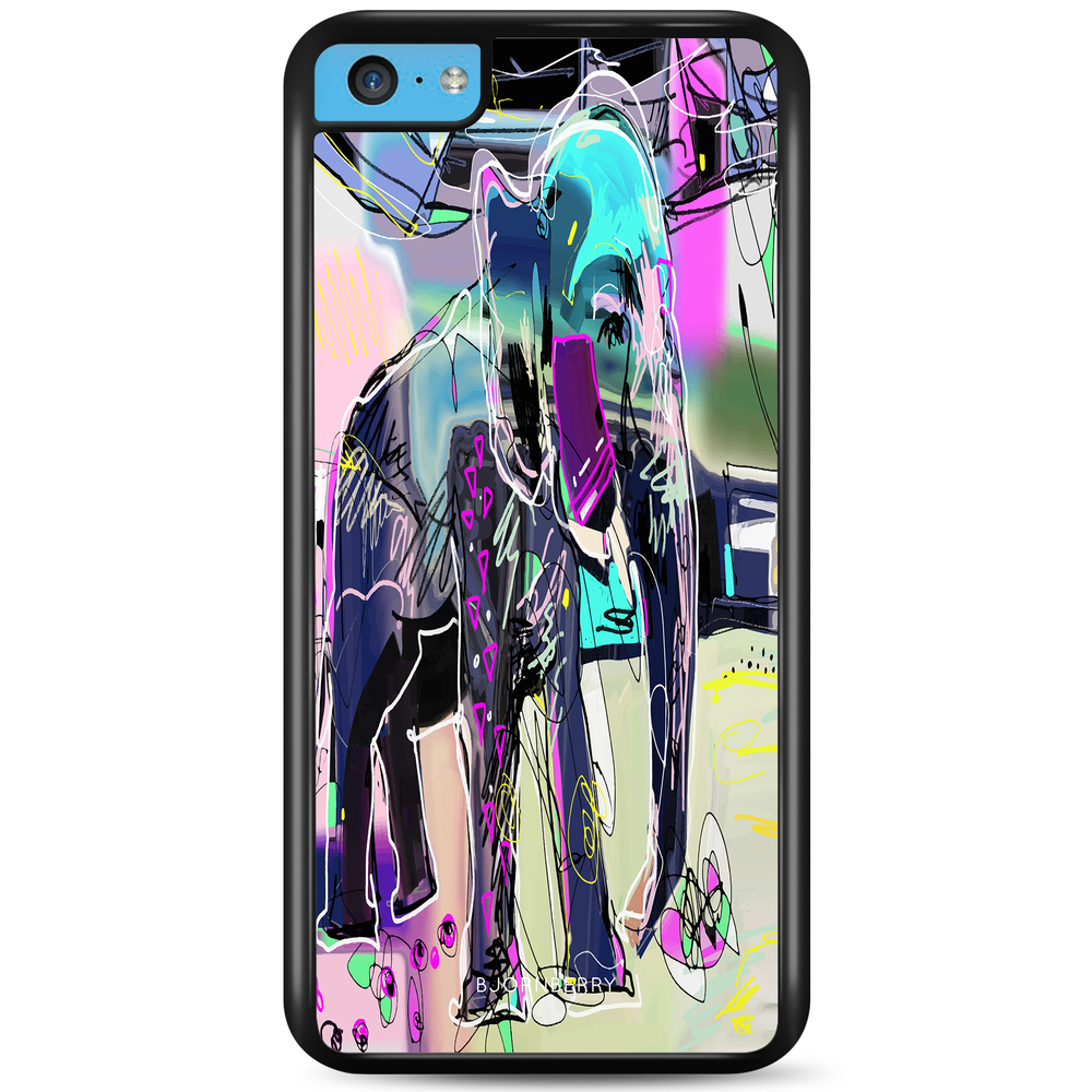 iPhone 5C Case - Abstract Elephant