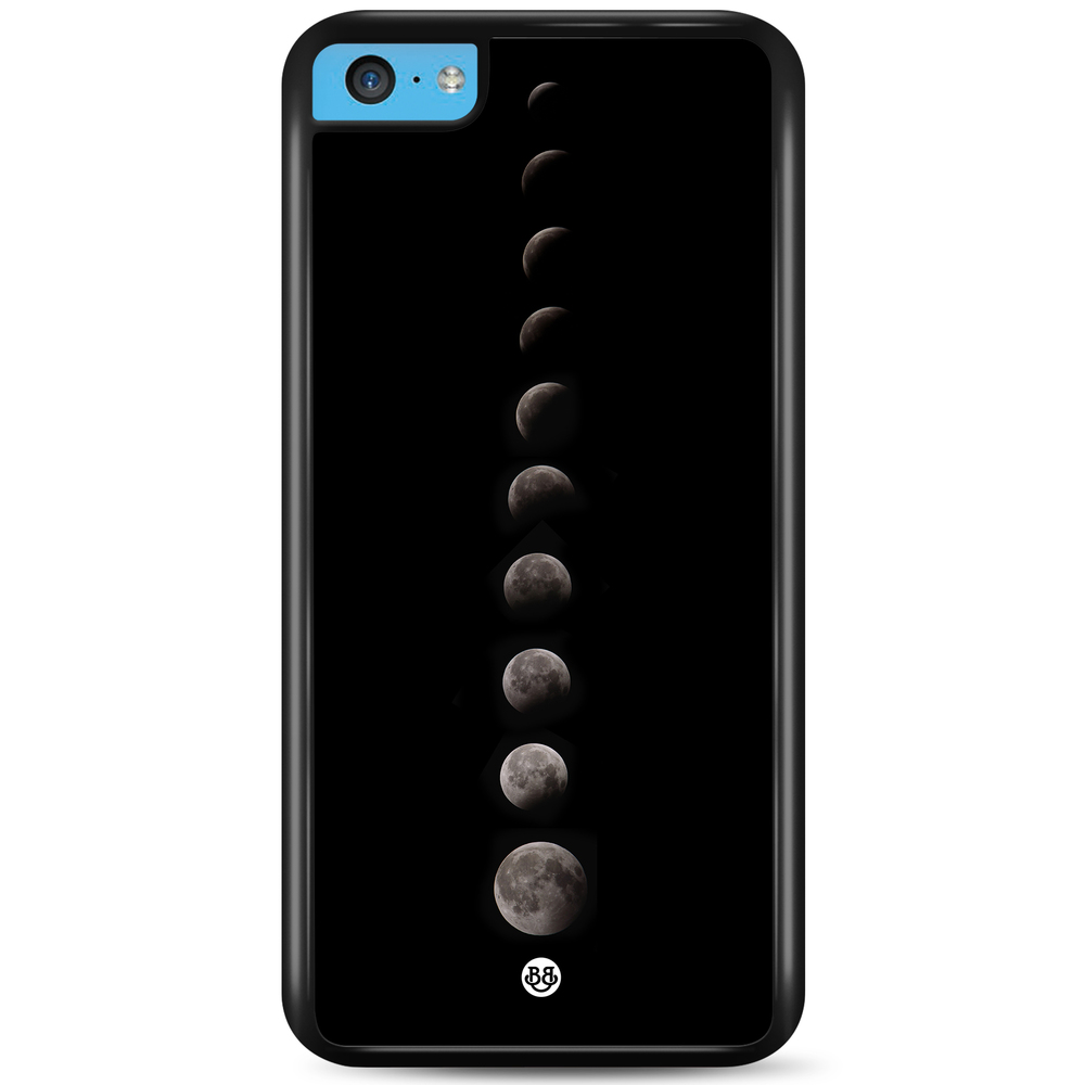 iPhone 5C Case - Moon Phases