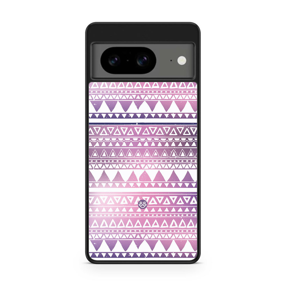 Google Pixel 8 Case - Purple Aztec