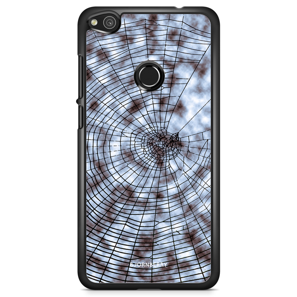 Huawei Honor 8 Lite Case - Black Spiderweb