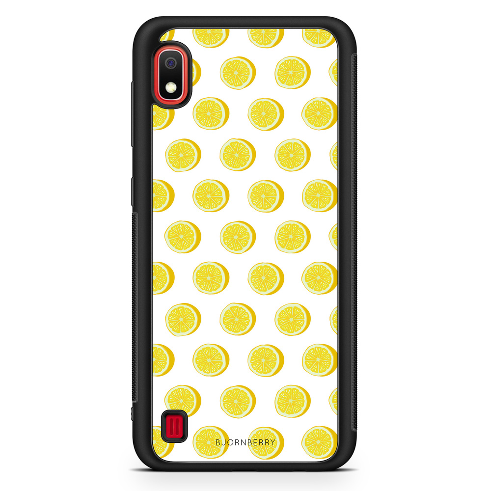 Samsung Galaxy A10 Case - Lemon Pattern