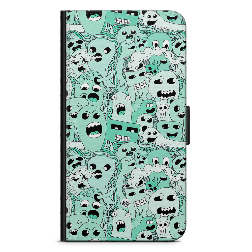 Xiaomi 12 Pro Wallet Case - Spökmönster