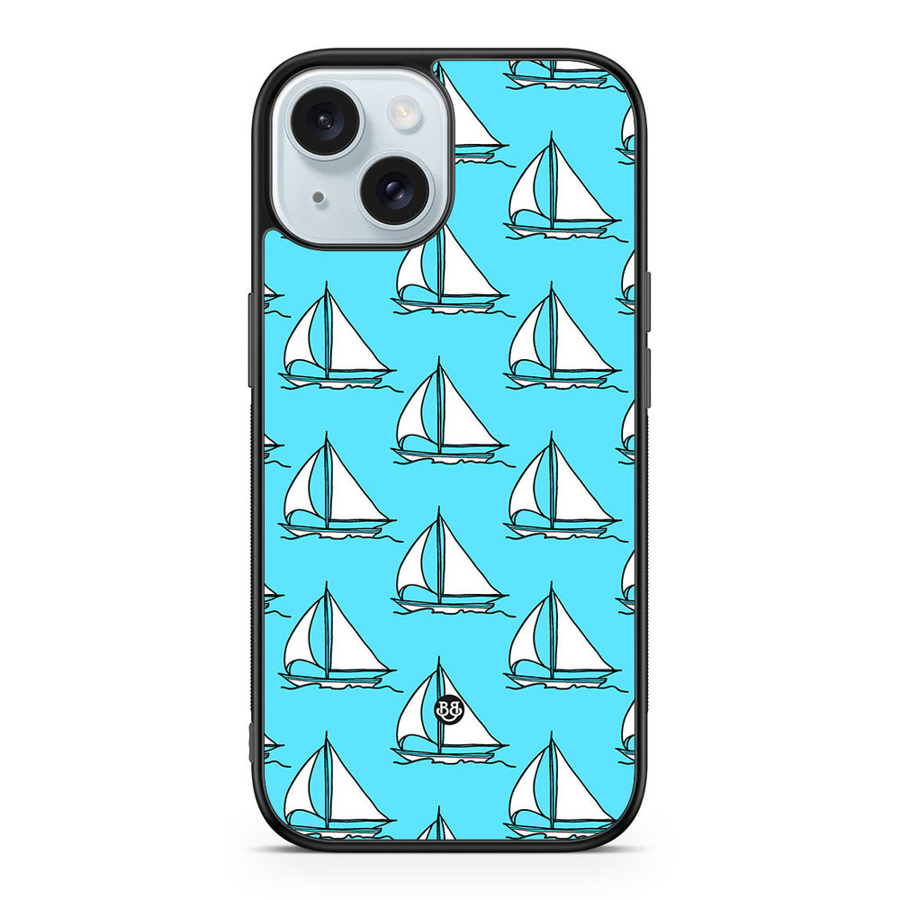 iPhone 15 Case - Sailboats