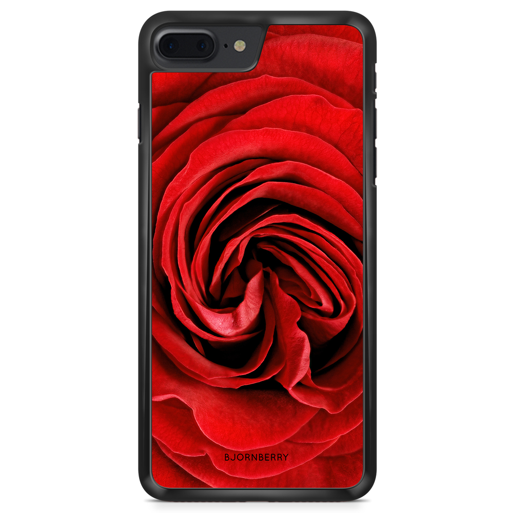 iPhone 8 Plus Case - Red Rose