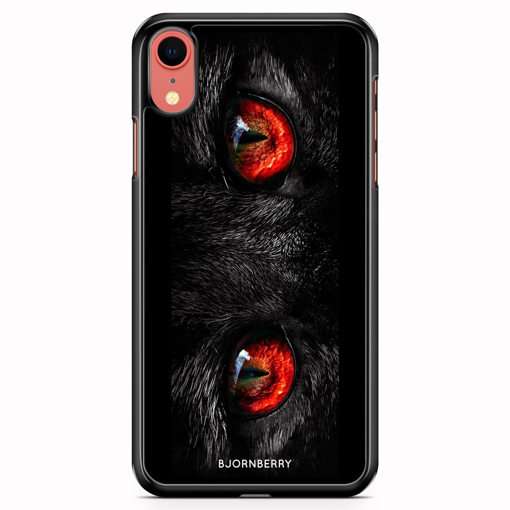 iPhone XR Case - Red Cat Eyes