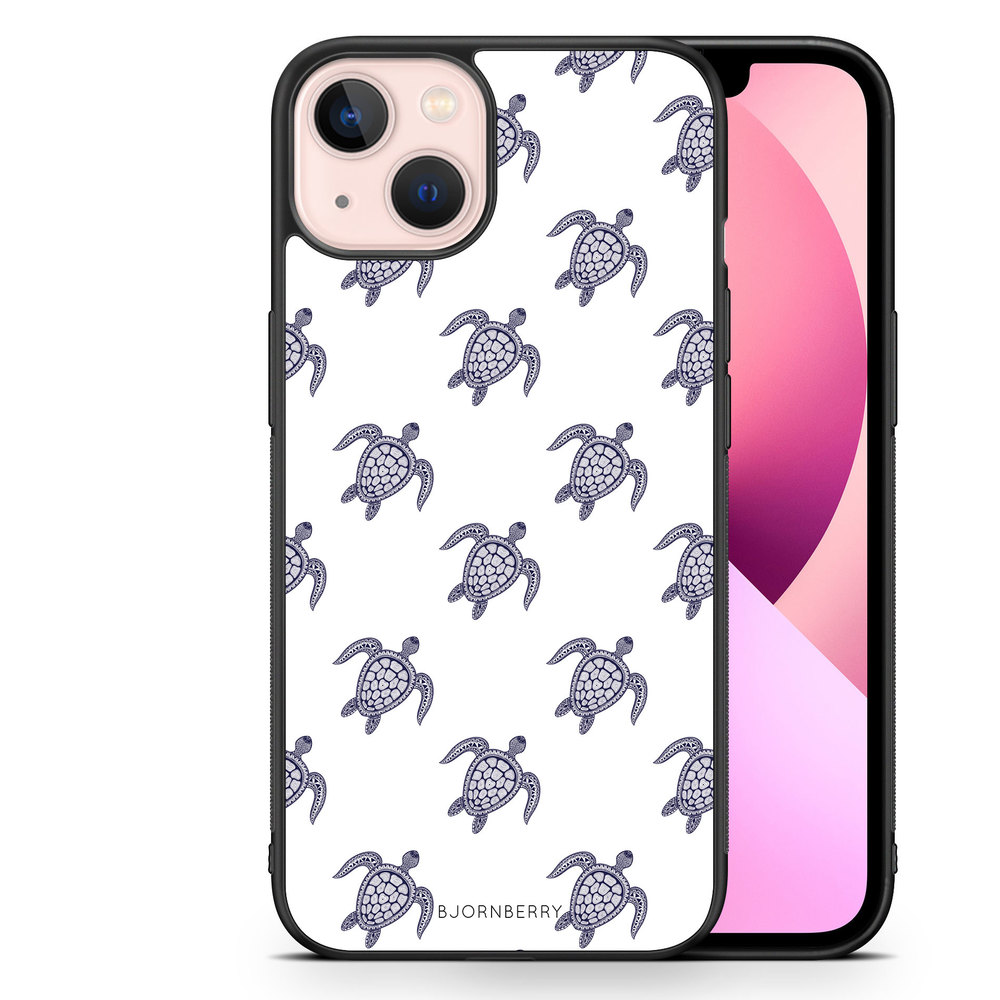 iPhone 13 Case - Blue Turtles