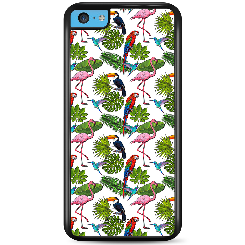 iPhone 5C Case - Tropical Pattern