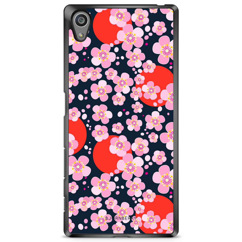 Sony Xperia Z5 Premium Case - Japanese Flowers