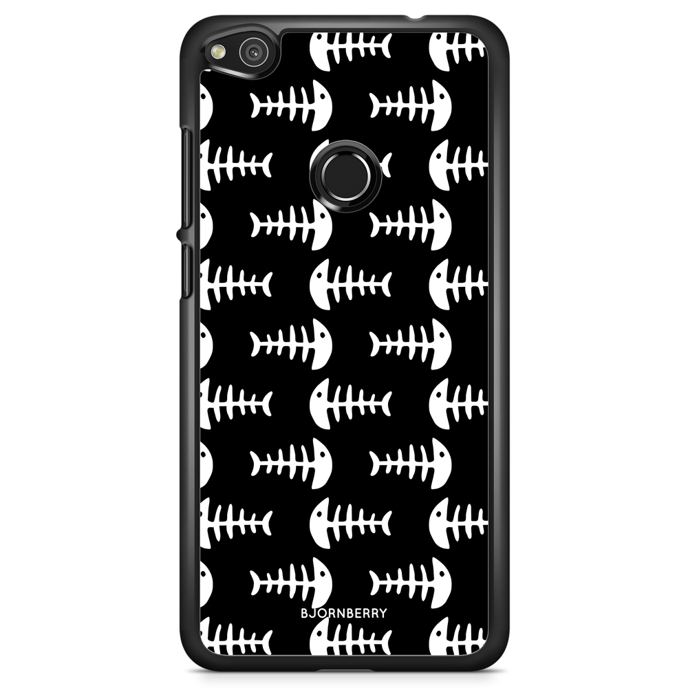 Huawei Honor 8 Lite Case - Fish Skeleton