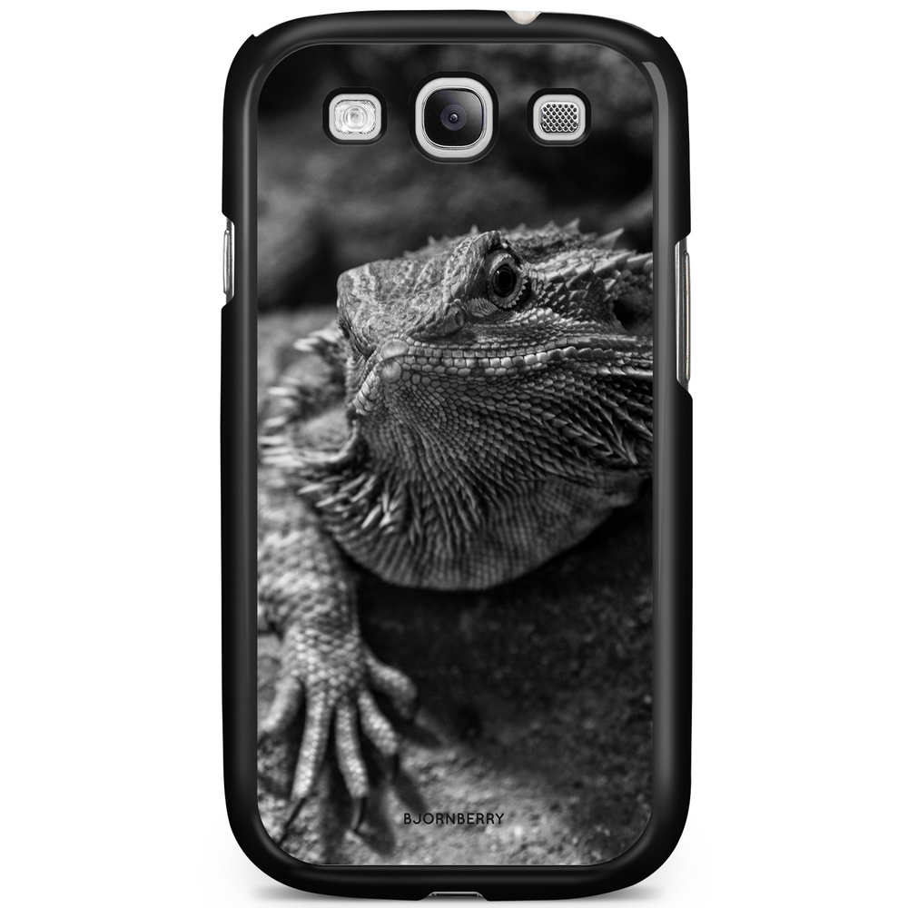 Samsung Galaxy S3 Mini Case - Black/White Lizard