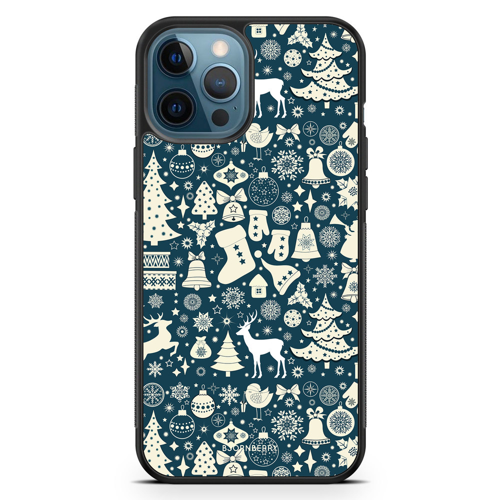 iPhone 12 Pro Case - Reindeers & Spruces