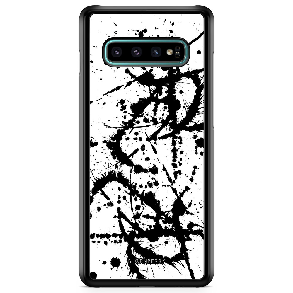 Samsung Galaxy S10 Case - Black Blot