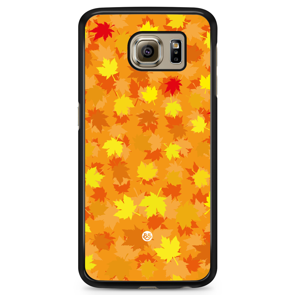 Samsung Galaxy S6 Case - Orange leaves