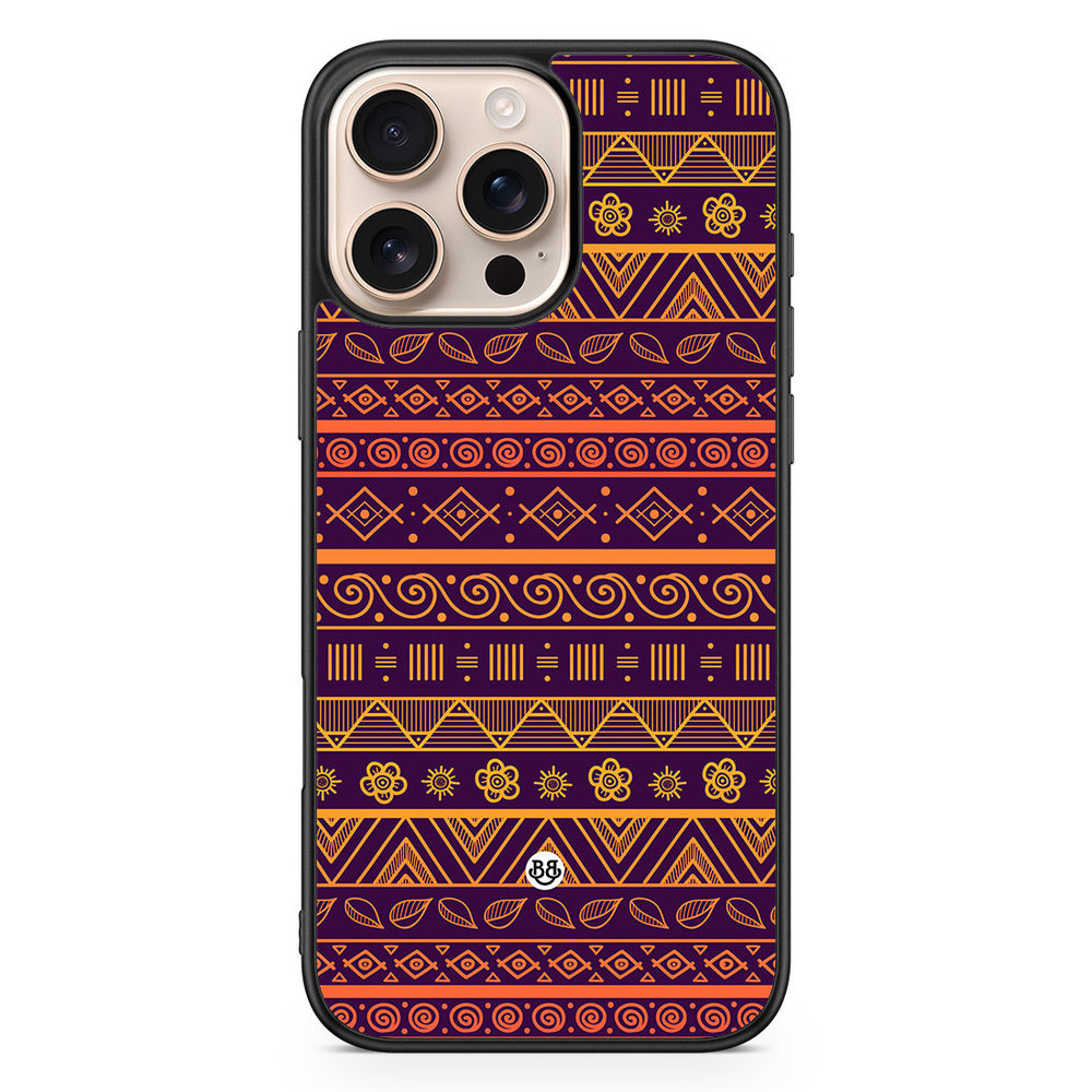 iPhone 16 Pro Max Case - Tribal Pattern