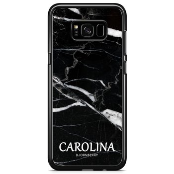 Samsung Galaxy S8 Plus Case Custom - Black Marble Name
