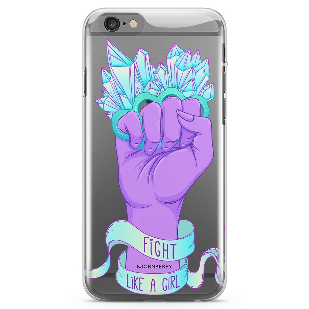 iPhone 6 Plus/6s Plus TPU Case - Fight Like A Girl