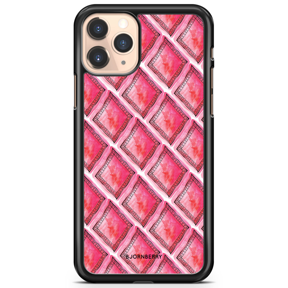 iPhone 11 Pro Case - Red Rhombus