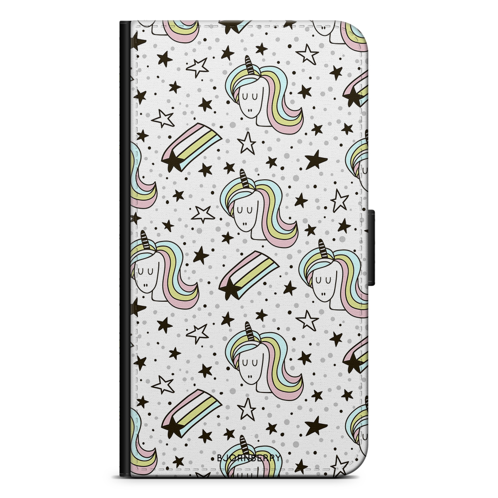 Samsung Galaxy A20e (2019) Wallet Case - Unicorn Pattern