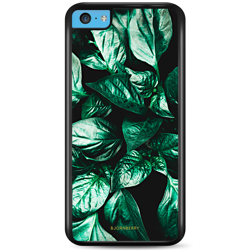 iPhone 5C Case - Green Leaves