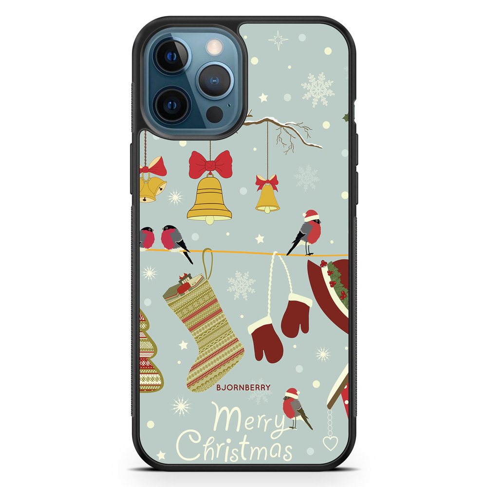iPhone 12 Pro Case - Christmas Owls