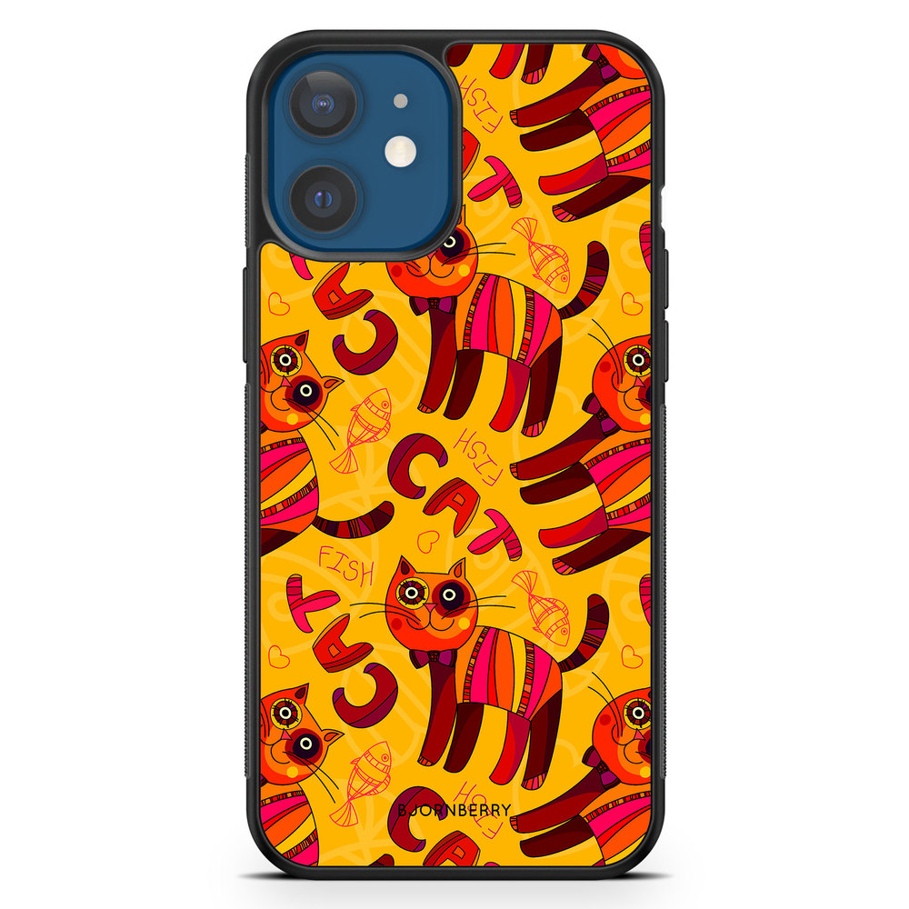 iPhone 12 Case - Cat & Fish