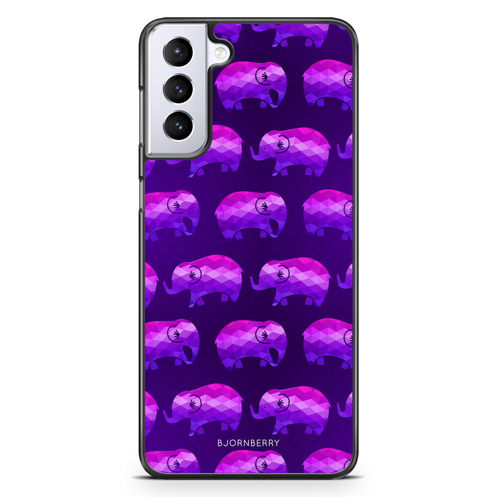 Samsung Galaxy S21 Plus Case - Purple Elephant