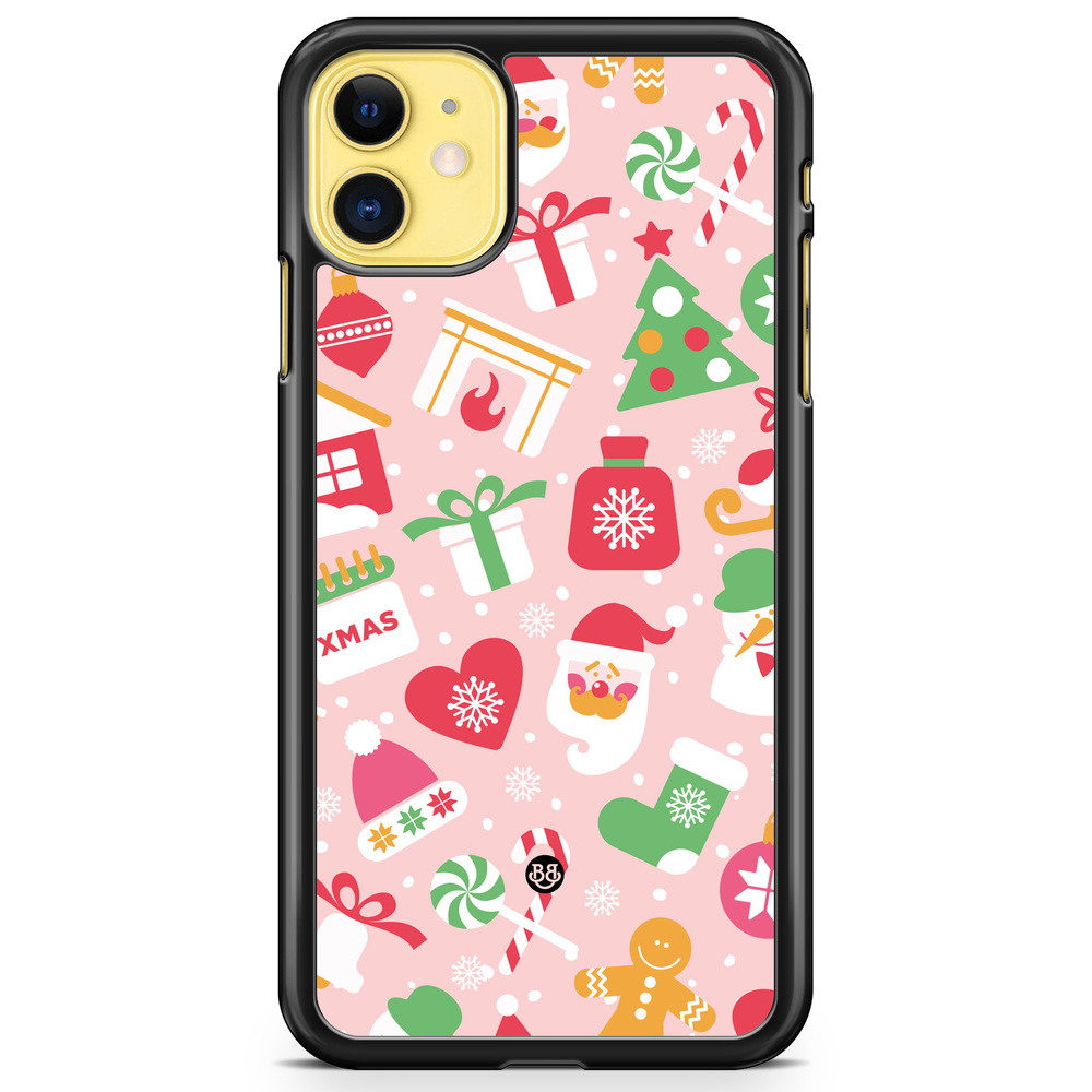 iPhone 11 Case - Pink Christmas