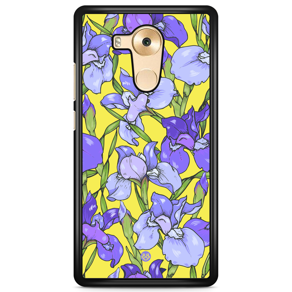 Huawei Mate 9 Pro Case - Iris Flowers