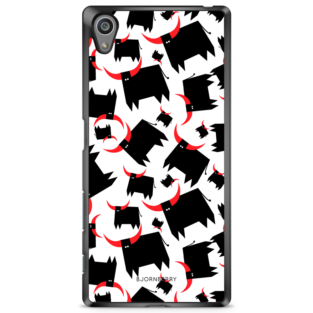 Sony Xperia Z5 Premium Case - Bull Red Horns