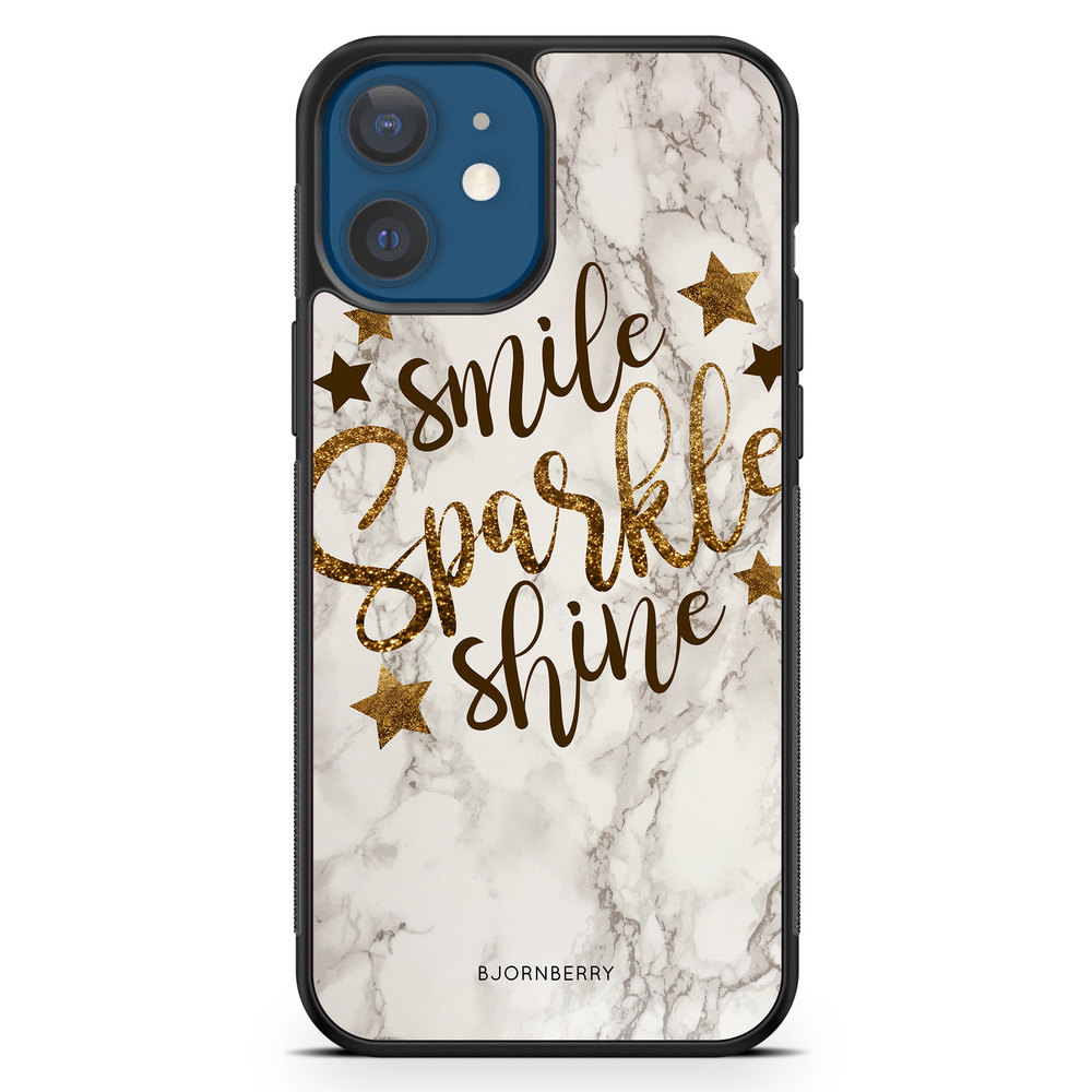 iPhone 12 Case - Smile,Sparkle,Shine