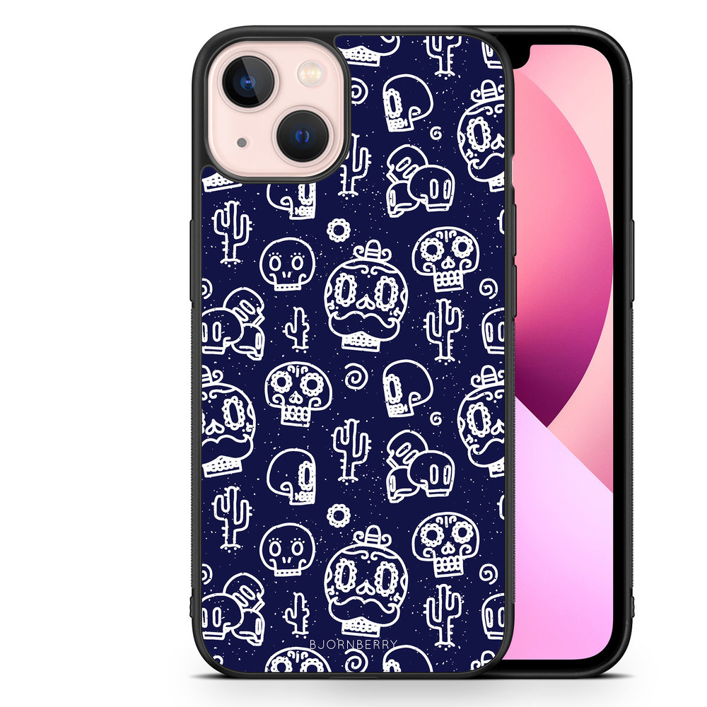 iPhone 13 Case - Oldschool Skulls