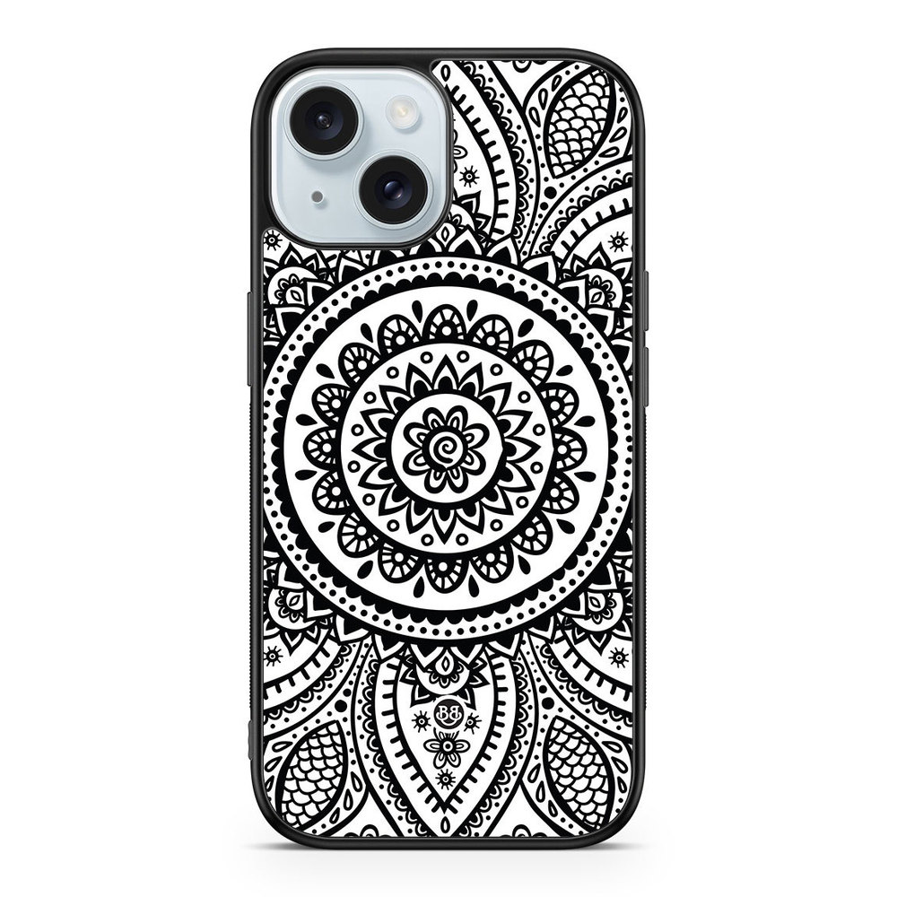 iPhone 15 Case - Henna Mandala